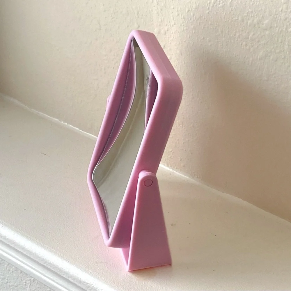 Pastel pink mini mirror